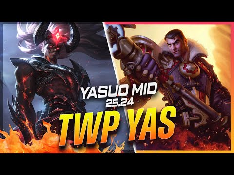 TheWanderingPro - Yasuo vs Jayce MID Patch 25.24 - Grandmaster Yasuo Gameplay
