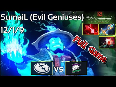 TI8: Evil Geniuses.SumaiL - TI8 Main Event - LB Round 4 A - TI 2018 - Full Game Storm Spirit