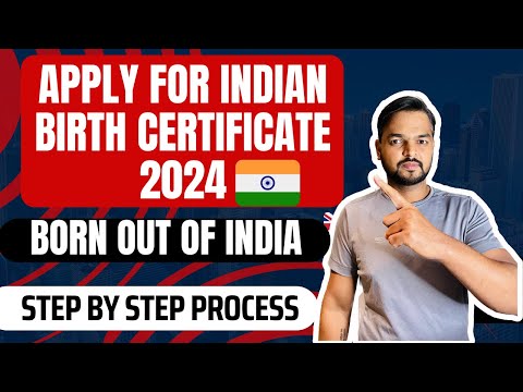How to Apply for Indian Birth Certificate for Baby Born Abroad: Step-by-Step