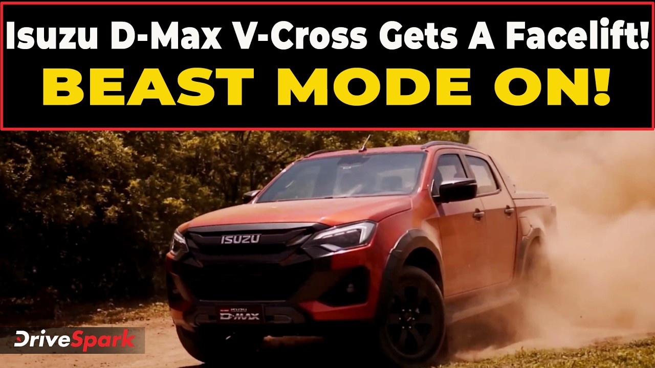 Isuzu D-Max V-Cross Facelift 2026 – New Design, Features & Price Revealed!