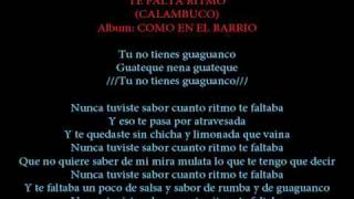 Calambuco - Te falta ritmo