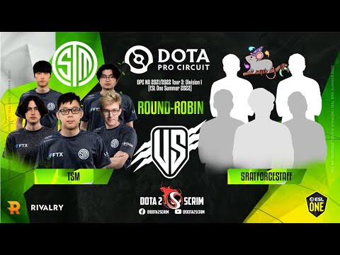 TSM vs 5RATFORCESTAFF - DPC NA 2021/22 Tour 3: Division I - Round-Robin - Game Highlights - BO3