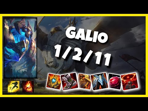 Galio vs Sett BR Challenger SUPPORT (1/2/11) - v11.1
