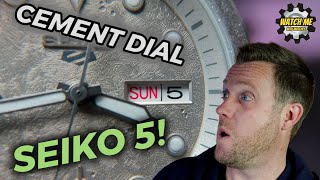 My Seiko SRPG63 Cement Dial. Guess what? It Has A Problem