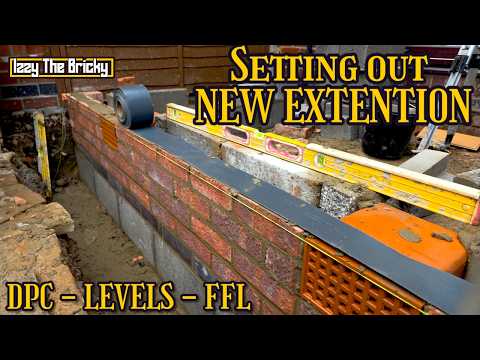 Setting Out the NEW Extension From Start to Finish — Bricklayer’s Full Process