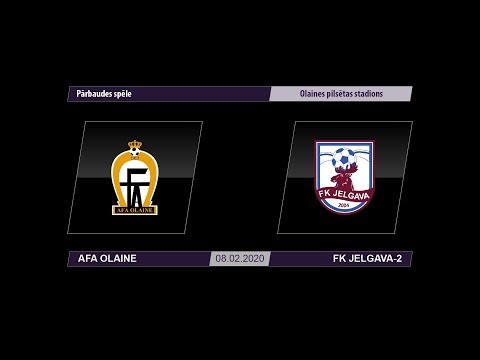 AFA Olaine - FK Jelgava-2 (Pārbaudes spēle)