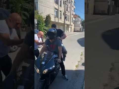 KRISTIJAN I CACI NA MOTORU