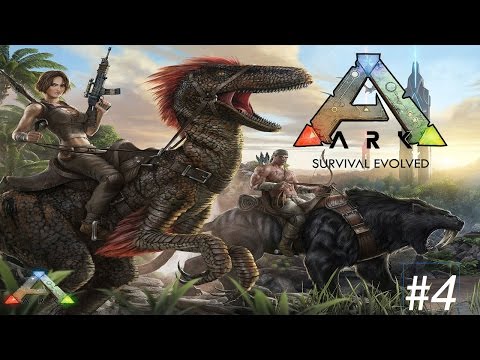Ark: Survival Evolved - Cliff Jumping - Episode 4