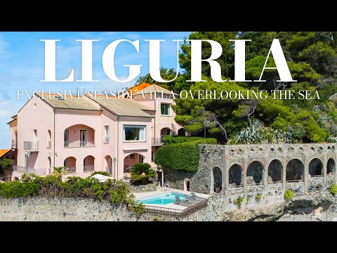 INSIDE a 12-MILLION ITALIAN LUXURY SEASIDE Villa in LIGURIA | The Dream Real Estate
