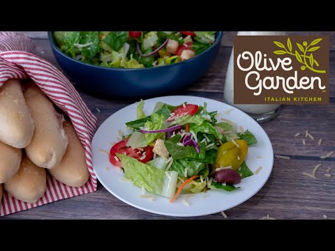La famosa Ensalada al estilo Olive Garden