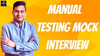 Download the video "Manual Testing Mock Interview 0-1 year Experience | Software Testing Interview Questions"