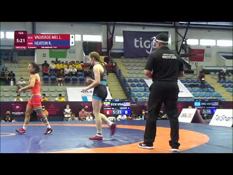 Round 2 WW - 53 kg: L. VALVERDE MEL (ECU) v. R. HEATON (USA)