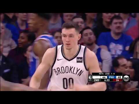 Rodions Kurucs Follows Miss & Throws Down HUGE One Handed Dunk | NETS vs. 76ERS | Playoffs | 4.15.19