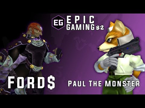 Epic Gaming 82 - Ford$ (Ganondorf) vs Paul the Monster (Fox)