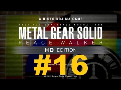 Metal Gear Solid - Peace Walker | Storyline Mission 16 - Chrysalis BOSSFIGHT!!!