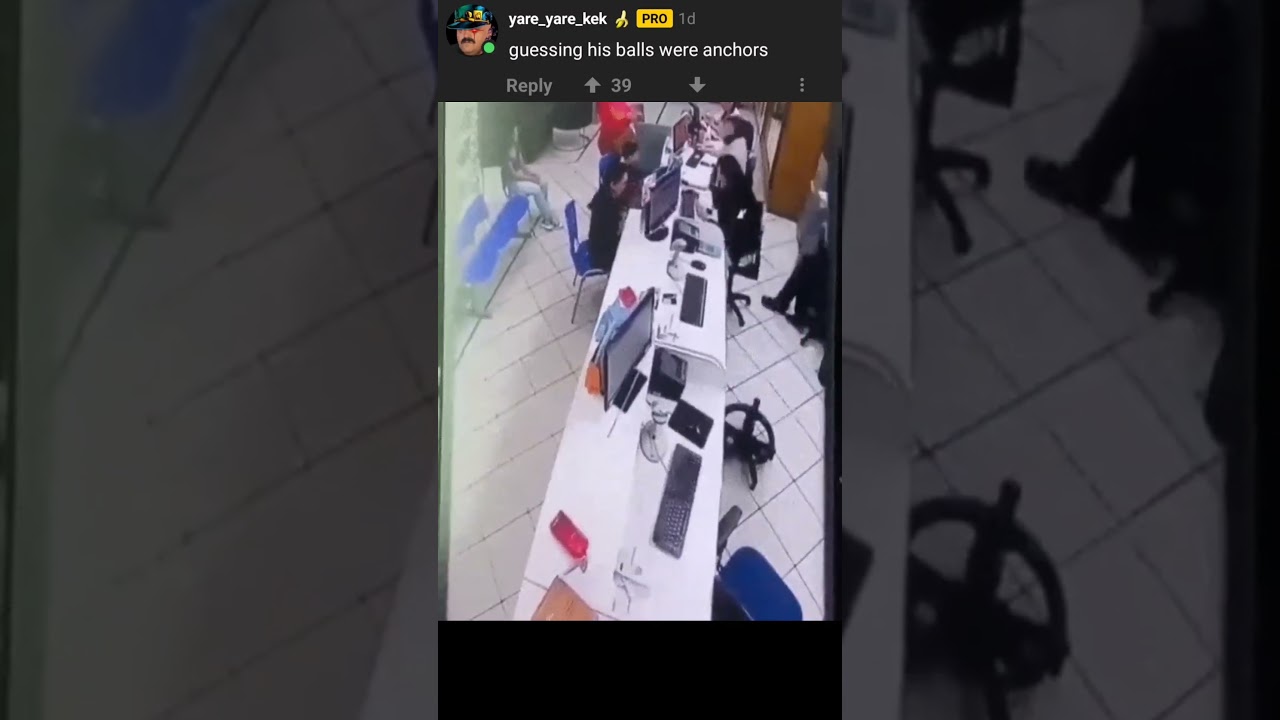 The Penetrator #9gag #memes #funny #chair #office #danger