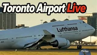 🔴LIVE Toronto Airport | Sunset Arrivals and Departures | August 26 2026