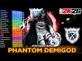 NEW 6 5 PHANTOM DEMIGOD POINT GUARD BUILD IN NBA 2K26 BEST GUARD BUILD 2K26