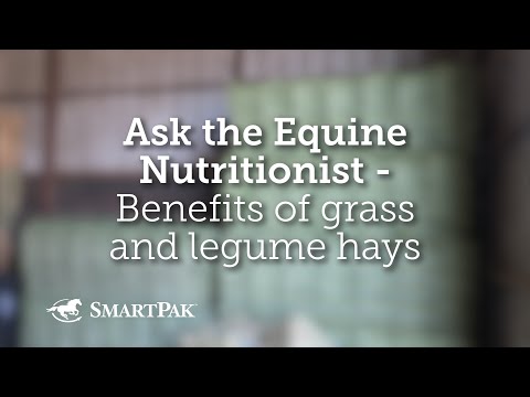 Ask the Equine Nutritionist - Benefits of grass and legume hays