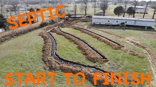 Septic System Installation Start to Finish