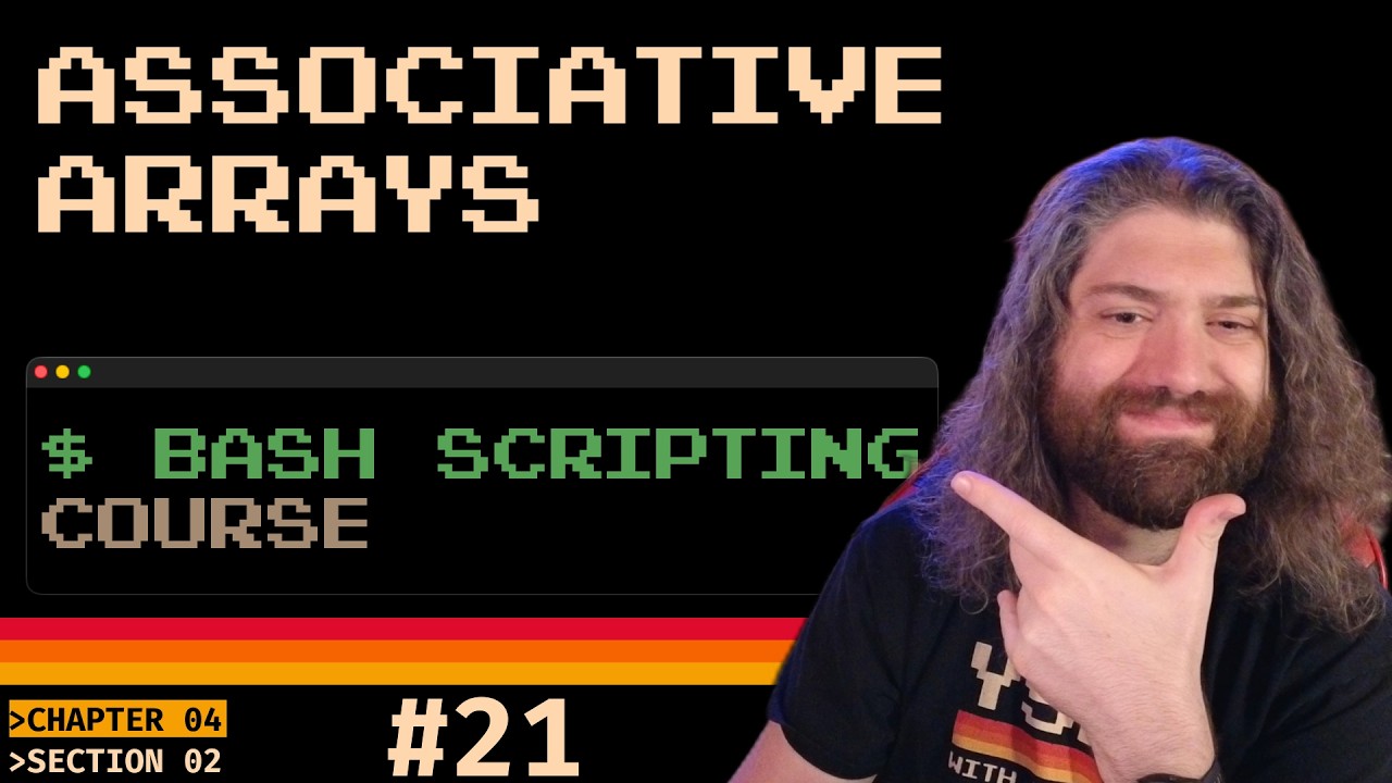 Bash Scripting Course - Associative Arrays (pt21)