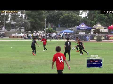 2023 CROWN CITY CLASSIC B2011 FINAL CLAREMONT STARS SC - BLACK VS SPORTING S.D. - NL