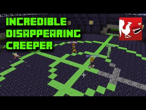 Things to Do In Minecraft - Incredible Disappearing Creeper | Rooster Teeth