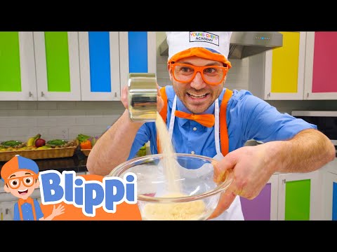 Baking with Blippi