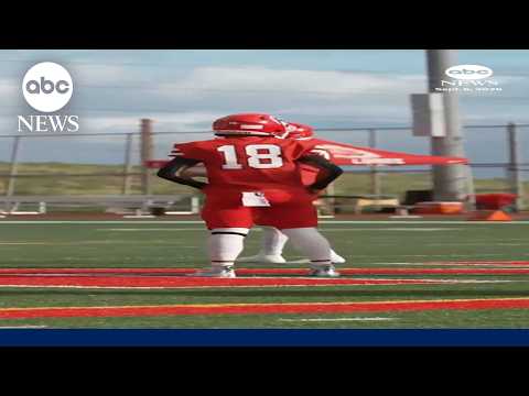 High school football teams impacted by wildfires play in 'Unity Bowl'