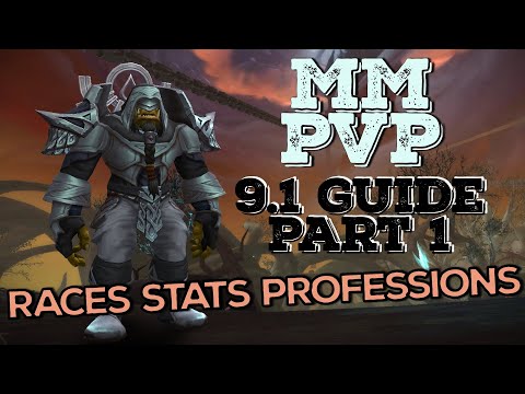 9.1 MM Hunter PVP Guide Part 1 | Fundamentals Best Race, Stats, Professions