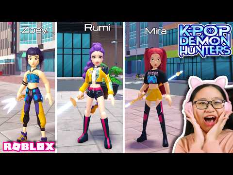 OFFICIAL KPOP Demon Hunters Game in Roblox?! | Roblox | KPOP Demon Hunters Official