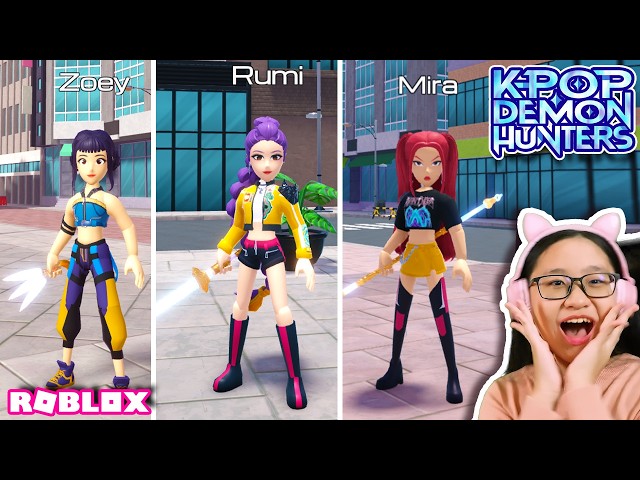 OFFICIAL KPOP Demon Hunters Game in Roblox?! | Roblox | KPOP Demon Hunters Official