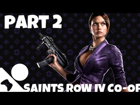 Saints Row IV: Co-op Playthrough w/ Commentary - Part 2: The Matrix