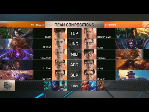 Fox vs P1 Game 3 Spring Promotion Tournament NA LCS 2017 | Echo Fox vs Phoenix1