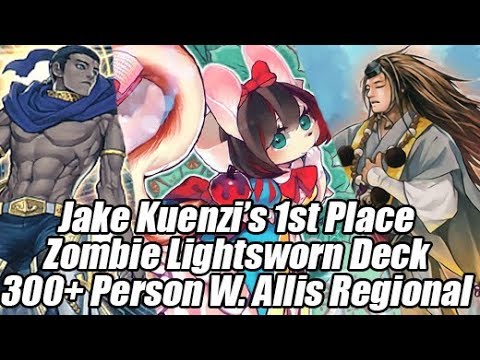 1st Place Jake Kuenzi's Zombie Lightsworn Deck Profile 300+ Person West Allis Regional!