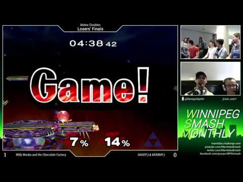 WSM17 CMG & Tizzy vs. DADDY;) & Burnt out Ninja - Melee Doubles