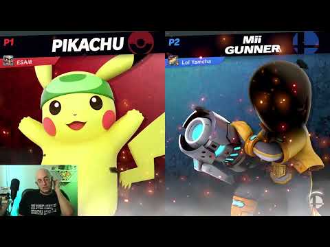 ESAM (Pikachu, Mii Brawler) vs. Capitancito (Mii Gunner), Sonix (Sonic) | 11 Apr '23