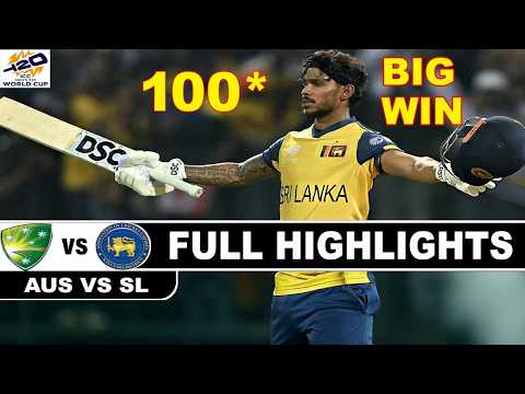 FULL HIGHLIGHTS | Australia vs Sri Lanka | ICC T20 World Cup 2026 | AUS vs SL
