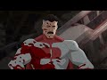 Omni Man Invincible Train Scene Invincible Episode 8