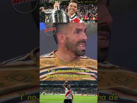 TEVEZ NO CICATRIZA lo que paso en MADRID #Tevez #Boca #River #Shorts