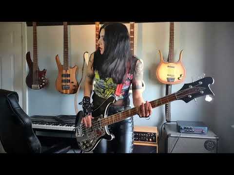 Embrace The Demons - Fury (Bass playthrough by Becky Baldwin)