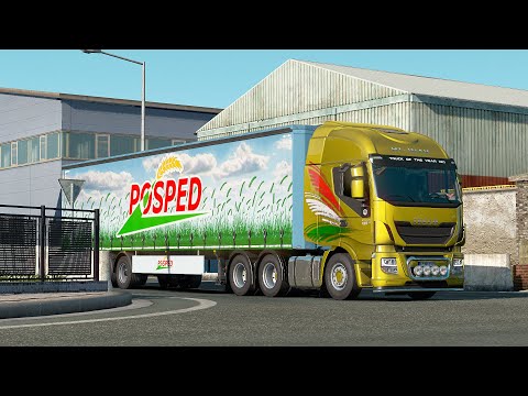 ETS2 | IVECO Stralis Hi Way - Transporting Honey Part 1
