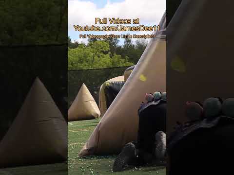 Fighting down the wire! Play Paintball.