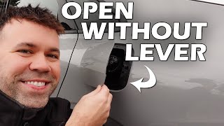 How To Pop Gas Tank or Open Fuel Door Without Lever (Newer Cars - KIA)
