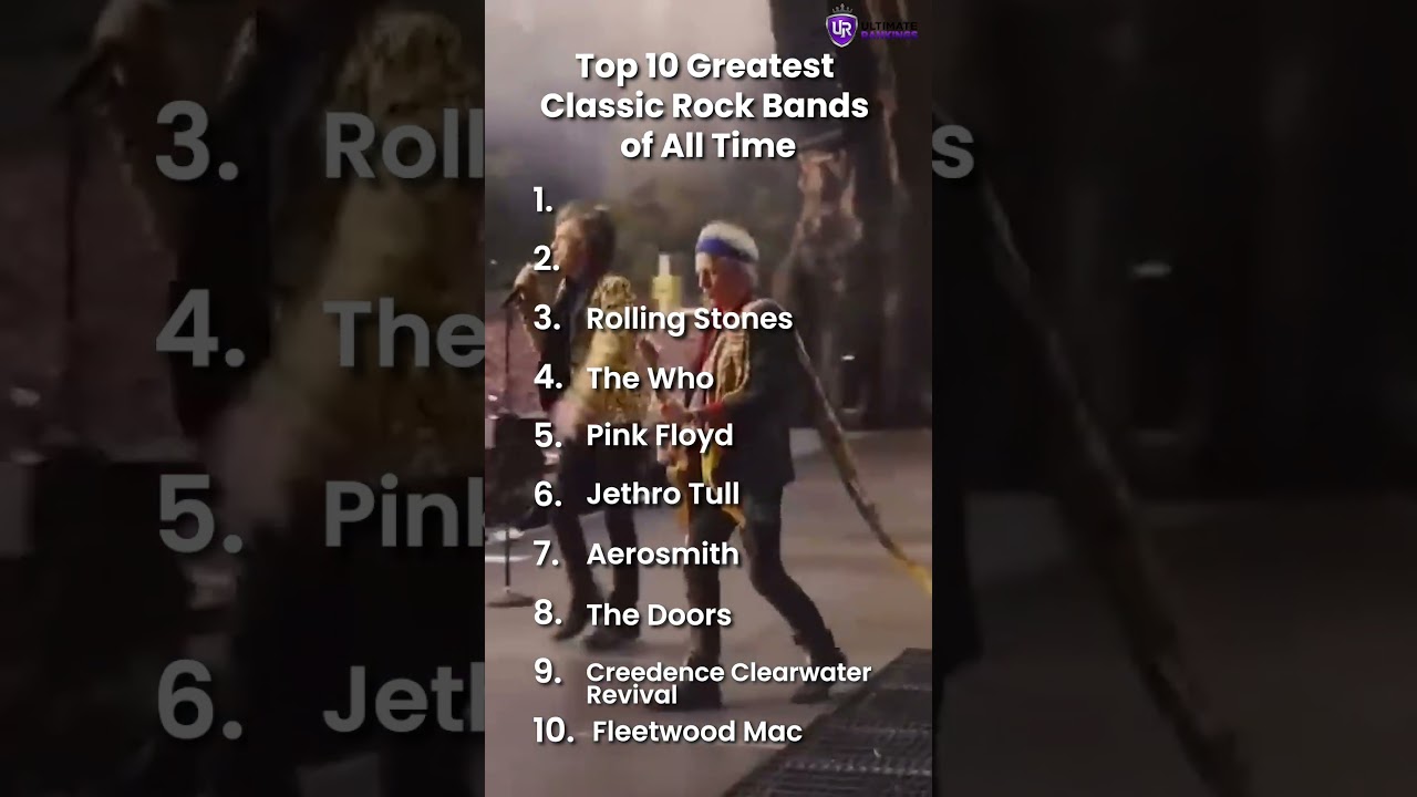 Top 10 Greatest Classic Rock Bands of All Time