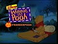 Intervals To Winnie The Pooh Frankenpooh 1995 VHS