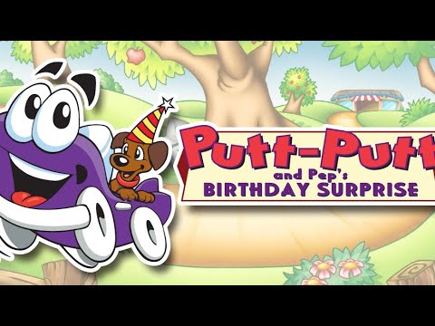 Putt-Putt: Pep's Birthday Surprise - All Parts - Full Gameplay Walkthrough (Longplay)