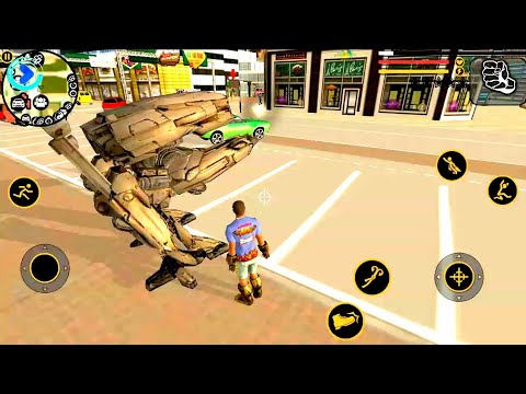 Vegas Crime Simulator Bigfoot Robot Update (Naxeex LLC) Android Gameplay HD