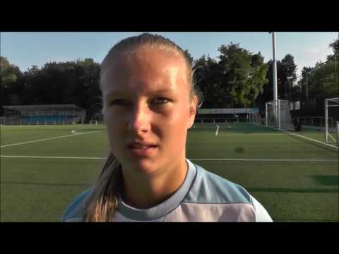 Corina Luijks voor KOVC Sterrebeek – DVC Eva’s TIenen op 17.08.2016