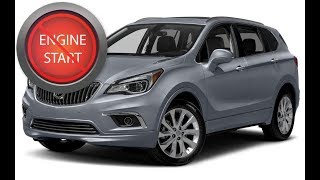 Open and Start a Buick Envision with a dead key fob battery.
